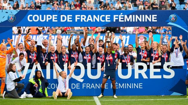 Coupe de France féminine: quatrième titre pour le PSG, qui l'emporte face à Fleury