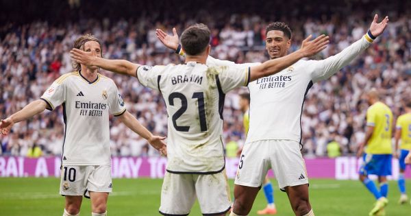 Le Real Madrid domine Cadiz et se rapproche du titre