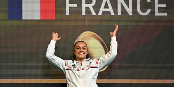 Euros de gym : la Française Coline Devillard médaille d'or au saut