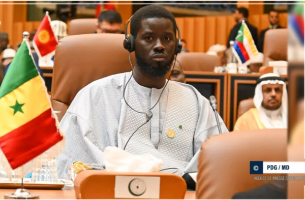 Le Sénégal ‘'particulièrement préoccupé par la situation catastrophique à Gaza'', selon le président Bassirou Diomaye Faye