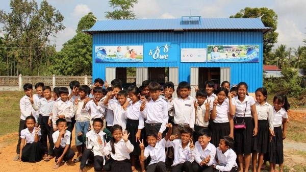 De l'eau potable pour les villages du Cambodge