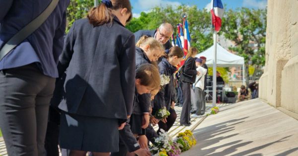 Chalon-sur-Saône. Le 79e anniversaire de la victoire du 8 mai 1945 en images
