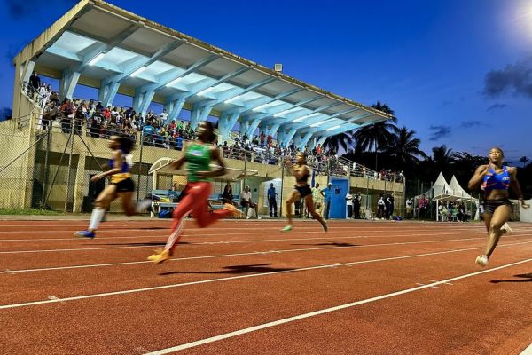 Le meeting d'athlétisme du nord de Martinique, une opportunité pour des jeunes sportifs de se distinguer