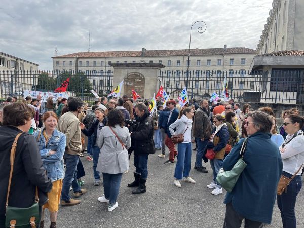 Journée de mobilisation contre la réforme du choc des savoirs à Angoulême : « nous ne reconnaissons plus notre école publique »