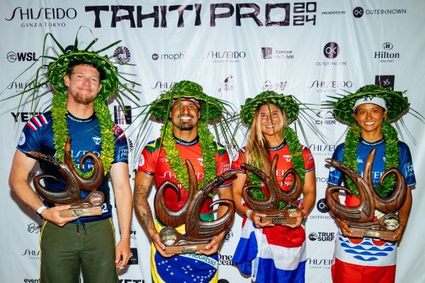 Italo Ferreira et Vahine Fierro règnent sur Teahupo'o