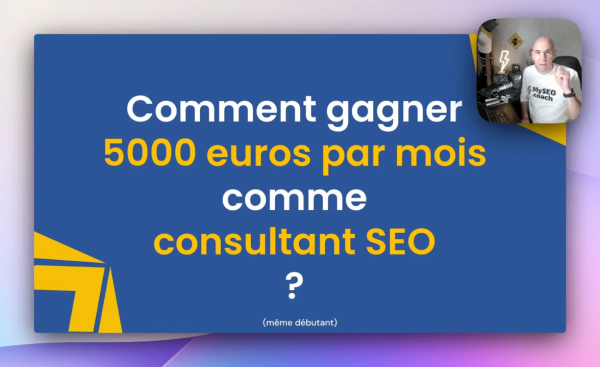 Consultant SEO : comment gagner 5000 euros par mois ?