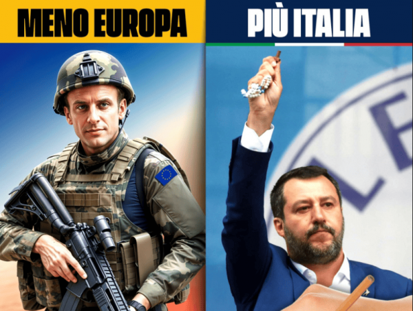 Désaccord sur la Russie: Matteo Salvini s'en prend une nouvelle fois à Emmanuel Macron
