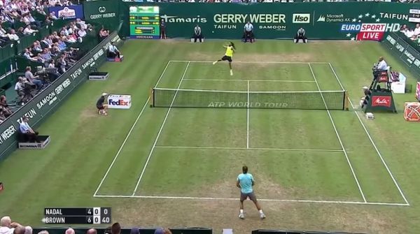 Le premier chef-d’œuvre de Dustin Brown contre Nadal (Halle 2014)