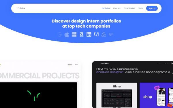 Cofolios :  une galerie de portfolios inspirants pour les jeunes designers