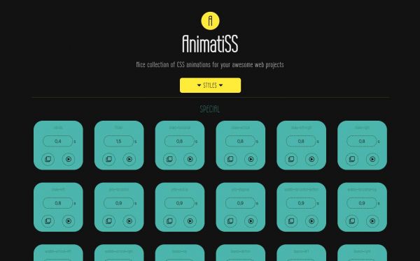 27 librairies d'animation web CSS et JavaScript à découvrir