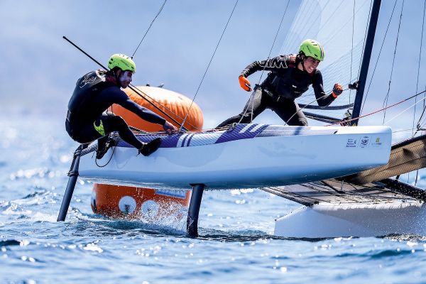 Paris 2024 : le Nacra 17, un pur foiler