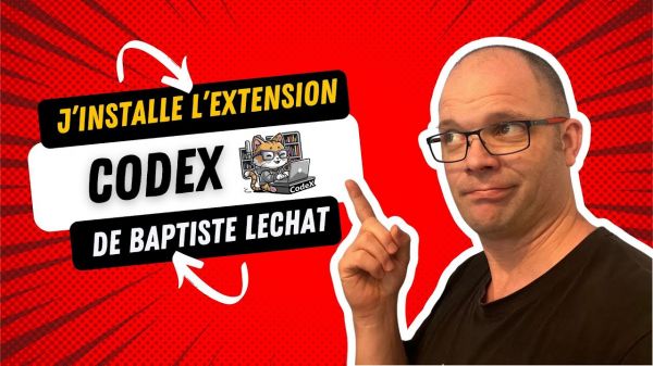 Je teste l'extension CodeX pour Visual Studio Code de Baptiste Lechat