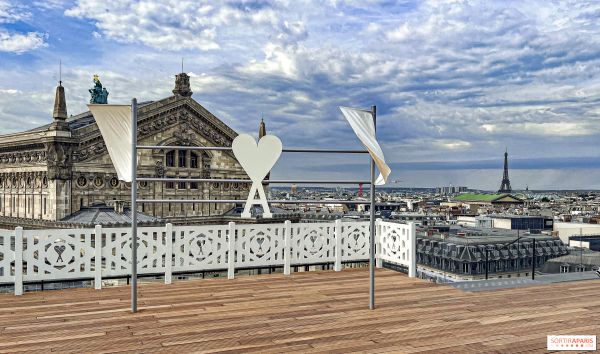 AMI Paris organise une soirée DJ set gratuite sur le rooftop des Galeries Lafayette