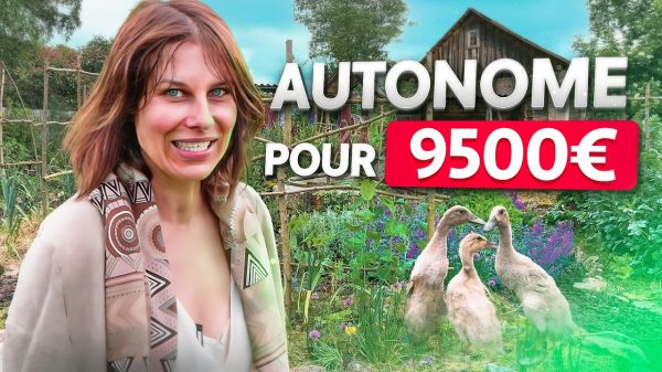 Pour moins de 9 500€, elle achète une maison avec un grand terrain et y crée son activité agricole