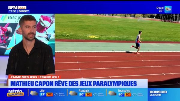 Para-athlétisme: Mathieu Capon revient sur son titre de champion de France du 800 mètres