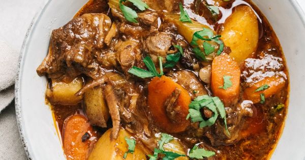 Ragoût de bœuf aux carottes épicées
