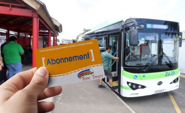 Non, Tere Tahiti n’offre pas des cartes d’abonnement pour voyager gratuitement