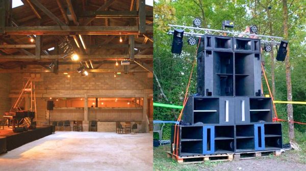 Un soundsystem de free party de 12kW va s’installer dans un ancien hangar à Paris