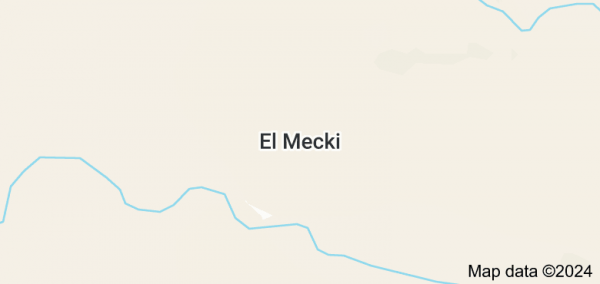 El Mecki en voie d’être engloutie par les eaux