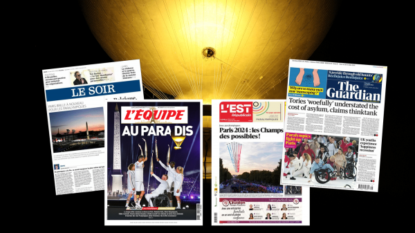Paralympiques 2024 : "Mémorable", "pleine d'émotion"... La presse française et internationale salue une cérémonie d'ouverture "grandiose"
