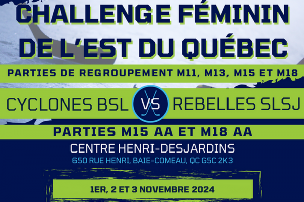 Première édition du Challenge féminin de l'est du Québec!