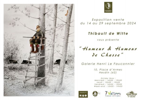 L’artiste animalier Thibault de Witte Expose à Hesdin (62)
