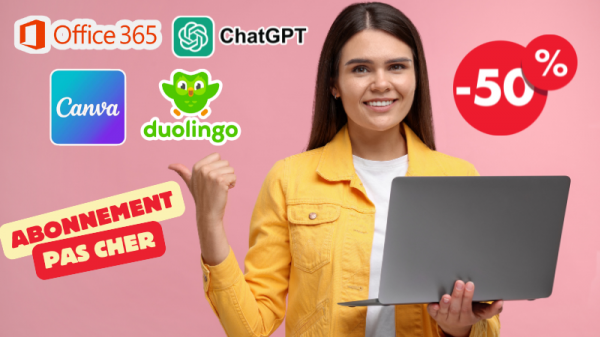 Canva, Duolingo, Office 365 : Les Abonnements à Prix Cassé pour la Rentrée -50%
