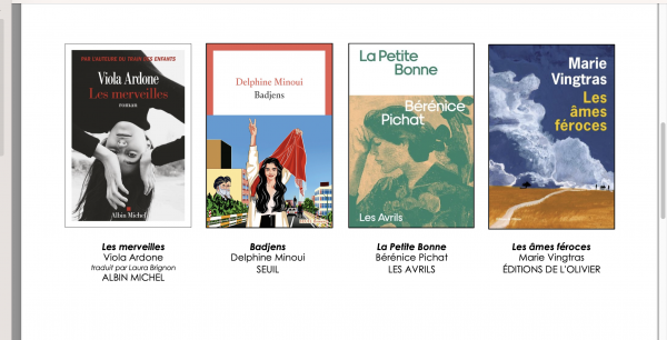 Quatre femmes finalistes du prix du Roman Fnac 2024