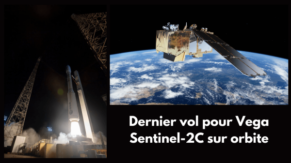 Ultime mission réussie pour Vega : Le satellite Sentinel-2C rejoint la constellation Copernicus