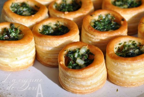 Mini Vol-au-Vent d'escargots