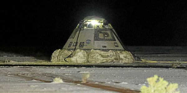 La capsule Starliner de Boeing de retour sur Terre