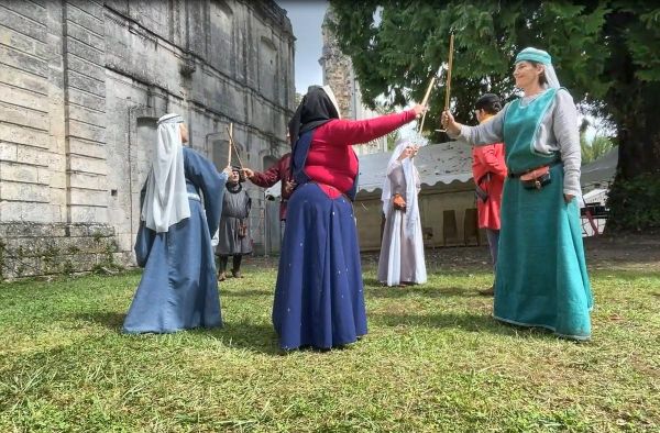 Vidéo. L'abbaye de La Couronne replongée au Moyen-âge le temps du week-end médiéval