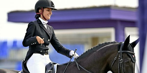 Jeux paralympiques : moment de grâce à Versailles avec la cavalière Chiara Zenati et Swing Royal