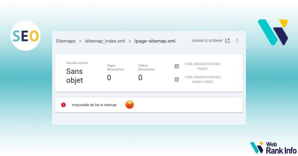 Comment corriger l'erreur "Impossible de récupérer le sitemap" dans Google Search Console