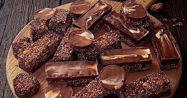 Barres aux céréales très chocolat ! Parce que le nouveau livre d'Amandine est arrivé !