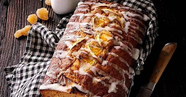 Mon pain d'épices gingembre et orange... parce que je suis fouuuuu du pain d'épices !