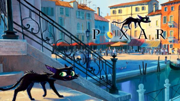 Pixar dévoile Gatto : un chat noir, Venise et un film qui s’annonce déjà inoubliable