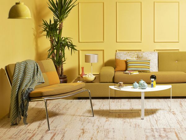 Jaune pâle: comment l’adopter en déco?