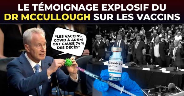 « Les vaccins COVID ont causé 74 % des décès » : le Dr Peter McCullough choque le Sénat avec une déclaration fracassante