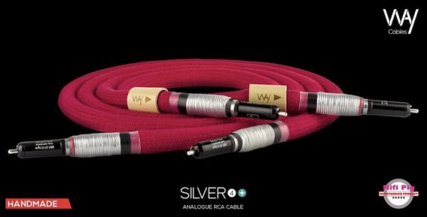 WAY Cables RCA Silver 4+