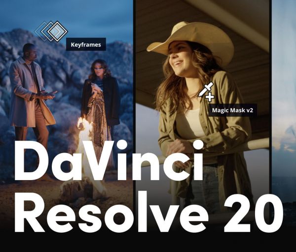 DaVinci Resolve 20 dispo ! nouveautés IA audio, Montage, Etalonnage, Cloud… visionnez nos 7 tutos !