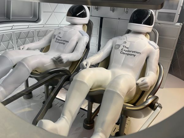 Un intérieur façon SpaceX pour la future capsule européenne Nyx