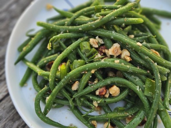 La recette de salade de haricots verts de Ottolenghi