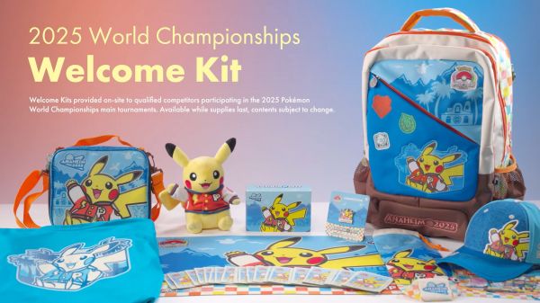 Découvrez le Welcome Kit des Worlds 2025 Pokémon