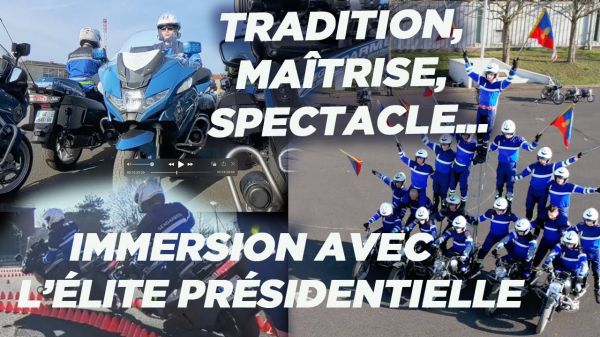 Garde Républicaine : reportage sur l'élite des motards de la Gendarmerie