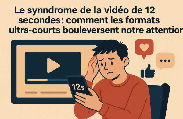 Formats ultra-courts : perte d'attention et impact digital