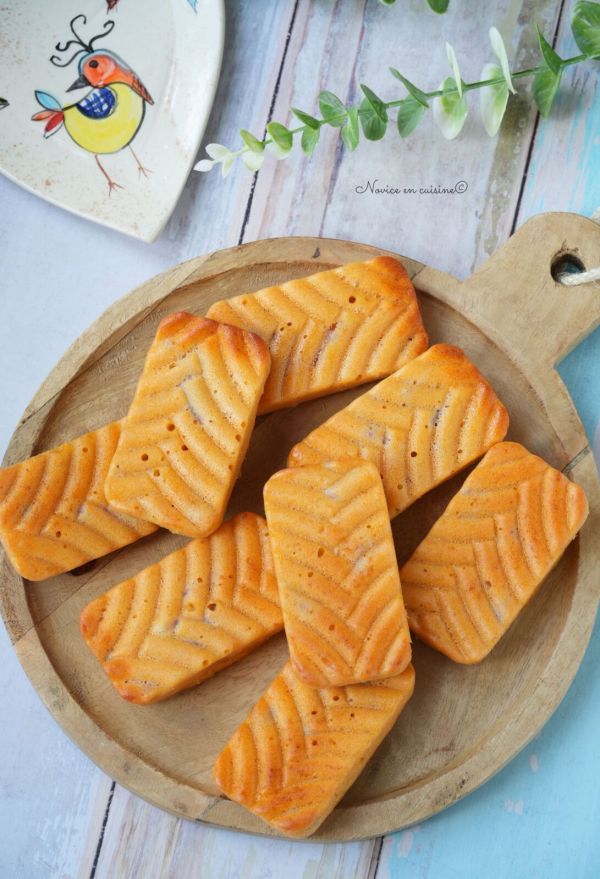 Moelleux lardons gruyère et ketchup