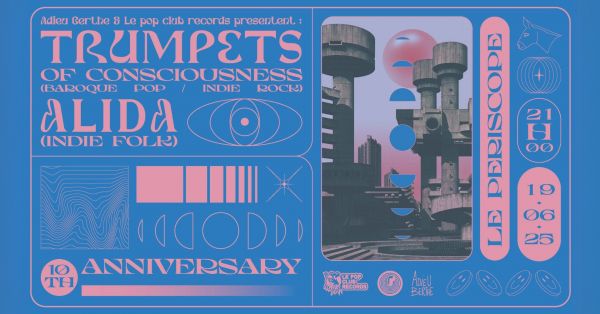 Gagnez vos places pour Alida & Trumpets Of Consciousness au Périscope
