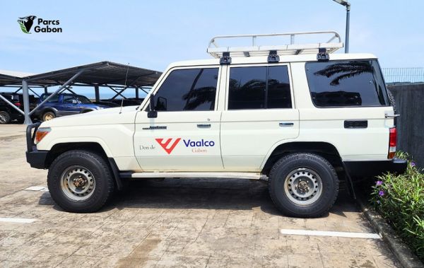 Vaalco Energy dote l’ANPN d’un véhicule tout terrain