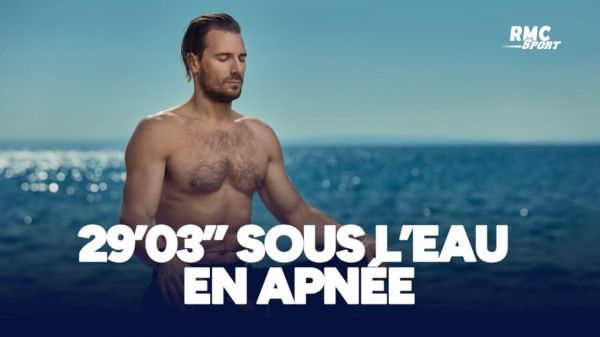 29 minutes sous l'eau sans respirer, le record d'un apnéiste croate